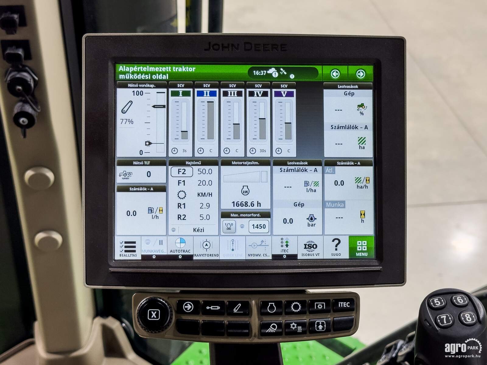 Traktor Türe ait John Deere 8R 410, Gebrauchtmaschine içinde Csengele (resim 20)