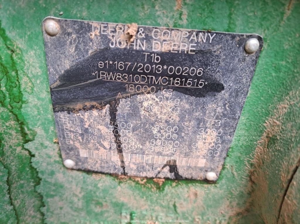 Traktor tip John Deere 8R310, Gebrauchtmaschine in azerailles (Poză 5)