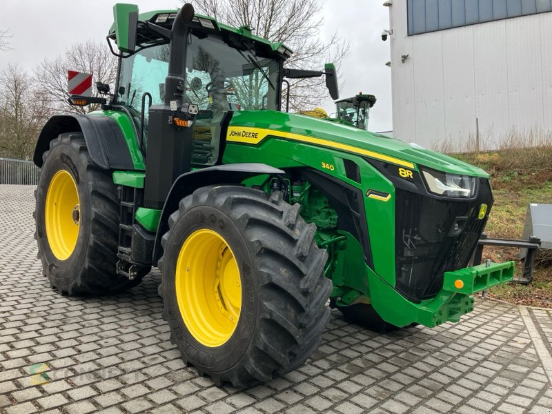 Traktor tip John Deere 8R340/CommandPro/HR-Gewichte/PowerGard, Gebrauchtmaschine in Jahnatal (Poză 2)