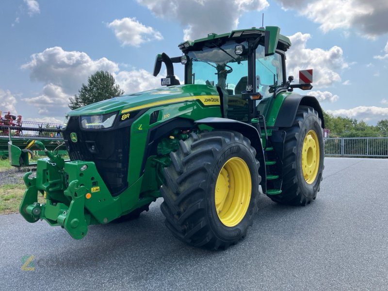 Traktor of the type John Deere 8R370/e23/PowerGard Protection Plus bis 04/2026, Gebrauchtmaschine in Rauschwitz (Picture 1)