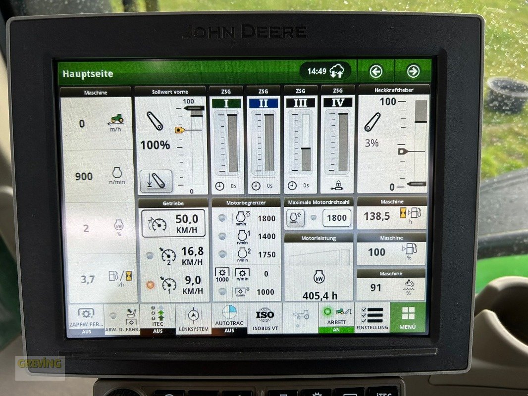 Traktor типа John Deere 8R370, Gebrauchtmaschine в Ahaus (Фотография 12)