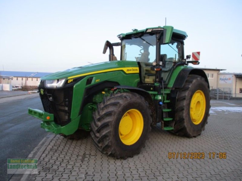 Traktor of the type John Deere 8R410 E-Autopower, Gebrauchtmaschine in Büren