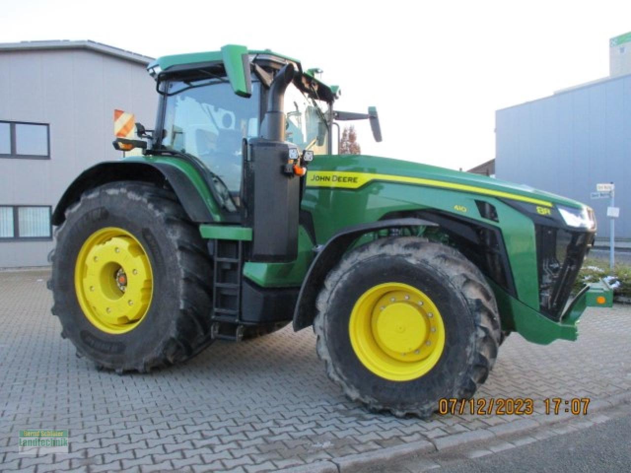 Traktor typu John Deere 8R410 E-Autopower, Gebrauchtmaschine w Büren (Zdjęcie 5)