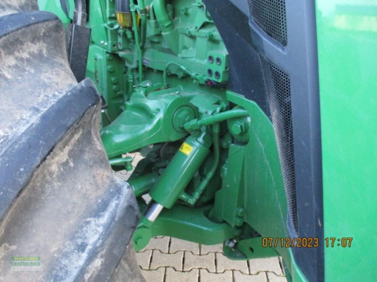 Traktor typu John Deere 8R410 E-Autopower, Gebrauchtmaschine v Büren (Obrázek 8)