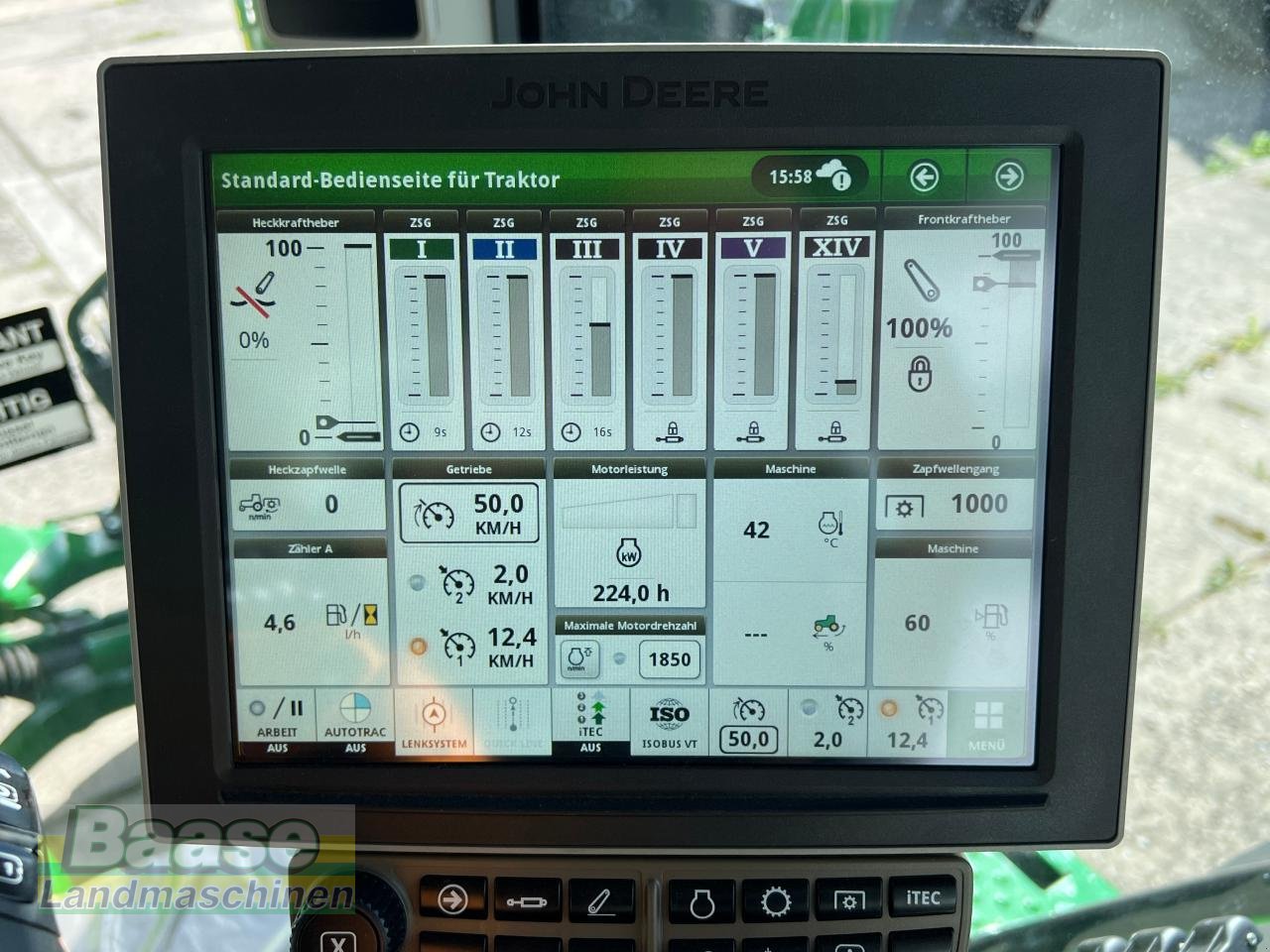 Traktor of the type John Deere 8R410  eAutoPowr, Gebrauchtmaschine in Holthof (Picture 15)