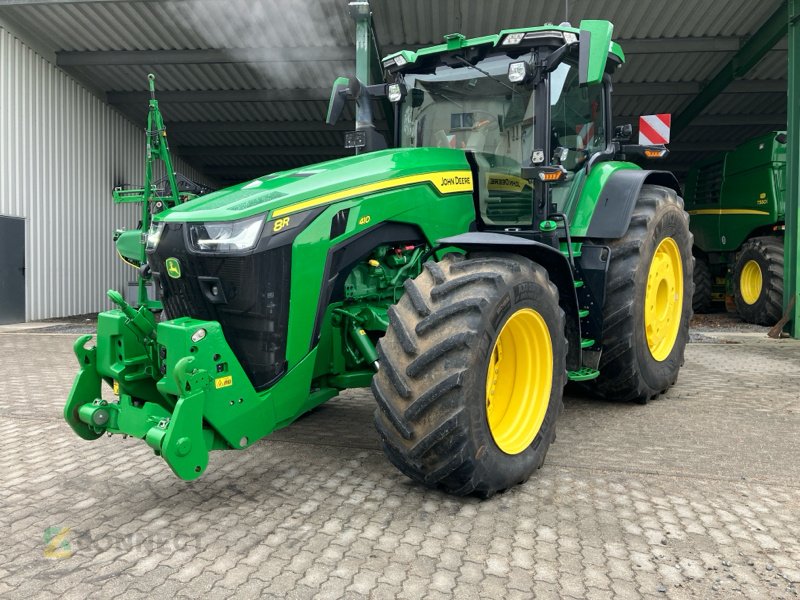 Traktor tip John Deere 8R410 mit Frontkraftheber/ sofort einsatzbereit, Gebrauchtmaschine in Großenhain