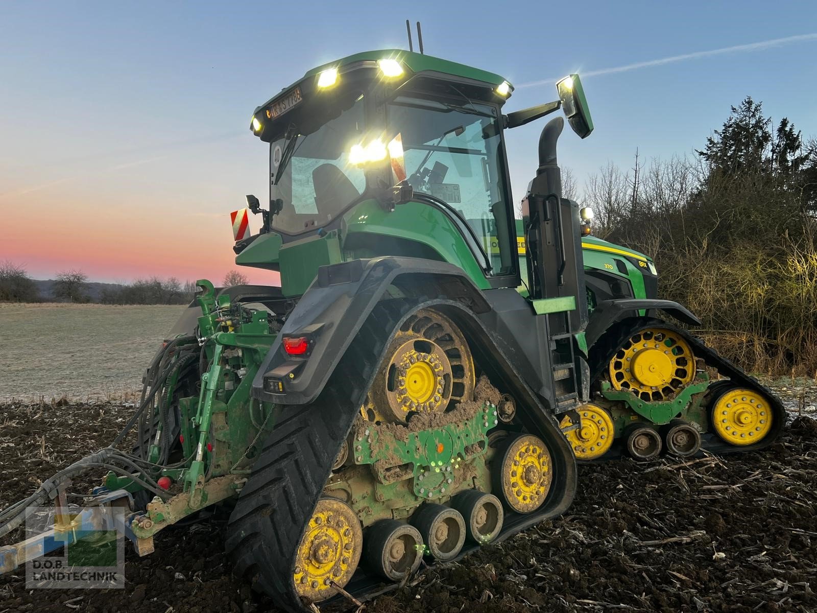 Traktor del tipo John Deere 8RX 370 8RX370 mit Garantieverlängerung, Gebrauchtmaschine en Langweid am Lech (Imagen 3)