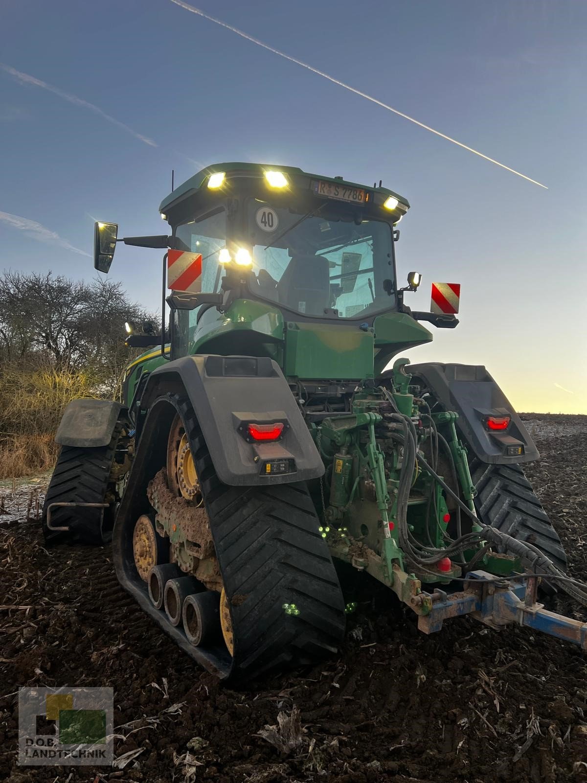 Traktor tipa John Deere 8RX 370 8RX370 mit Garantieverlängerung, Gebrauchtmaschine u Langweid am Lech (Slika 4)