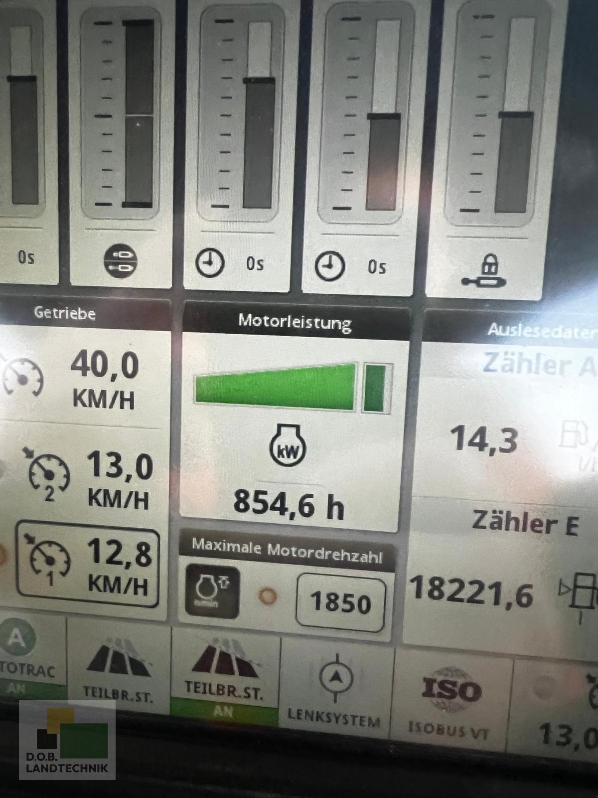 Traktor del tipo John Deere 8RX 370 8RX370 mit Garantieverlängerung, Gebrauchtmaschine en Langweid am Lech (Imagen 5)