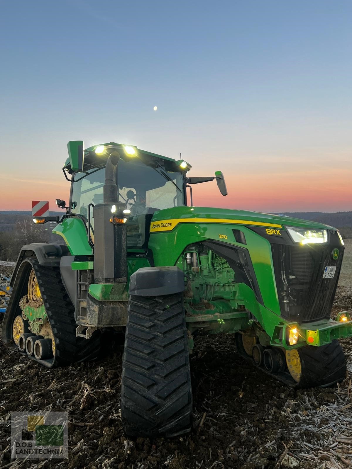 Traktor des Typs John Deere 8RX 370 8RX370 mit Garantieverlängerung, Gebrauchtmaschine in Langweid am Lech (Bild 1)