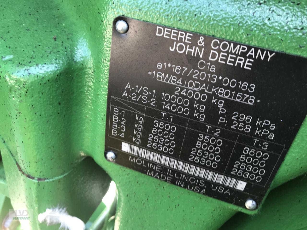 Traktor του τύπου John Deere 8RX 410, Gebrauchtmaschine σε Alt-Mölln (Φωτογραφία 14)