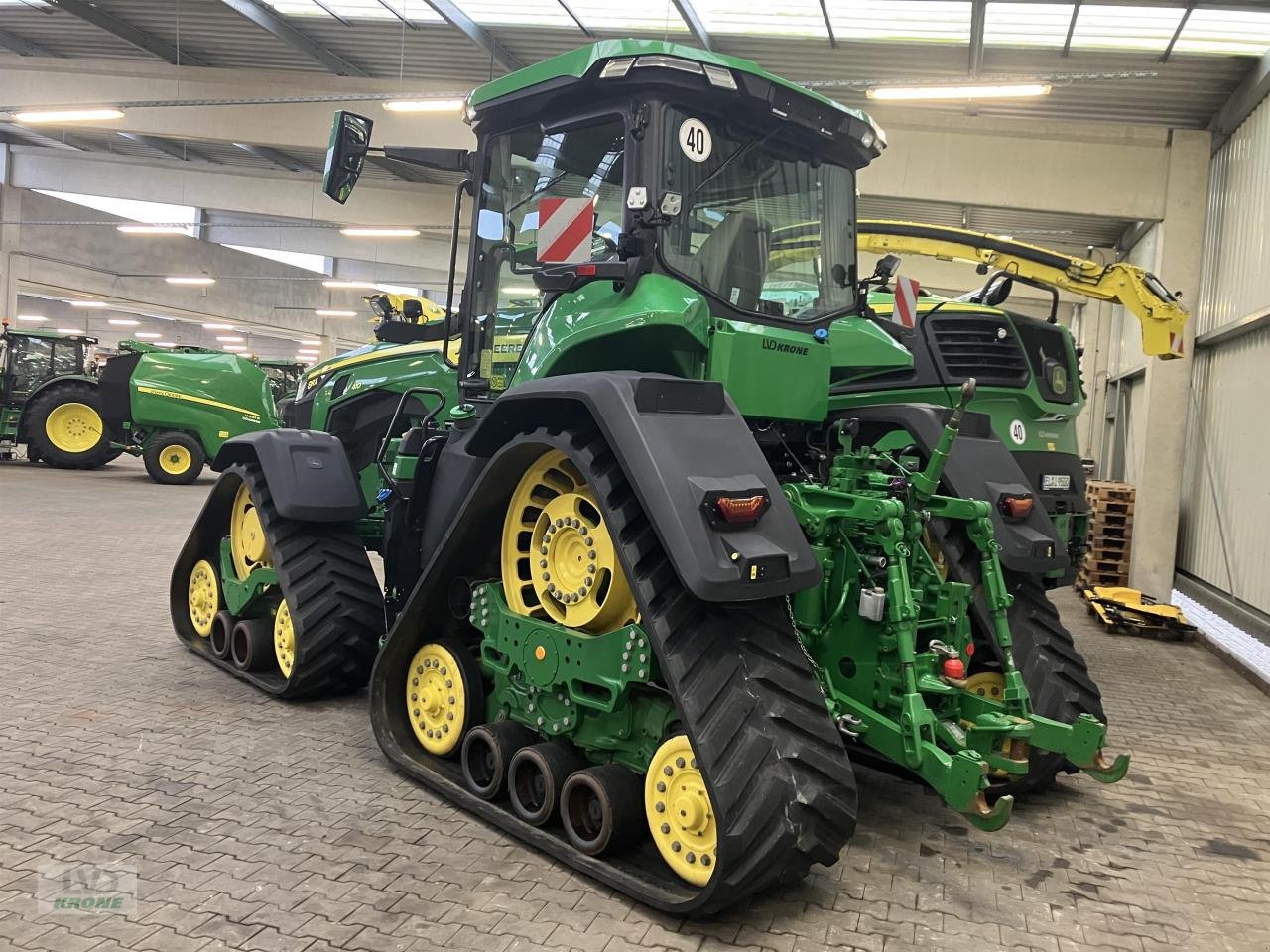 Traktor Türe ait John Deere 8RX 410, Gebrauchtmaschine içinde Spelle (resim 4)