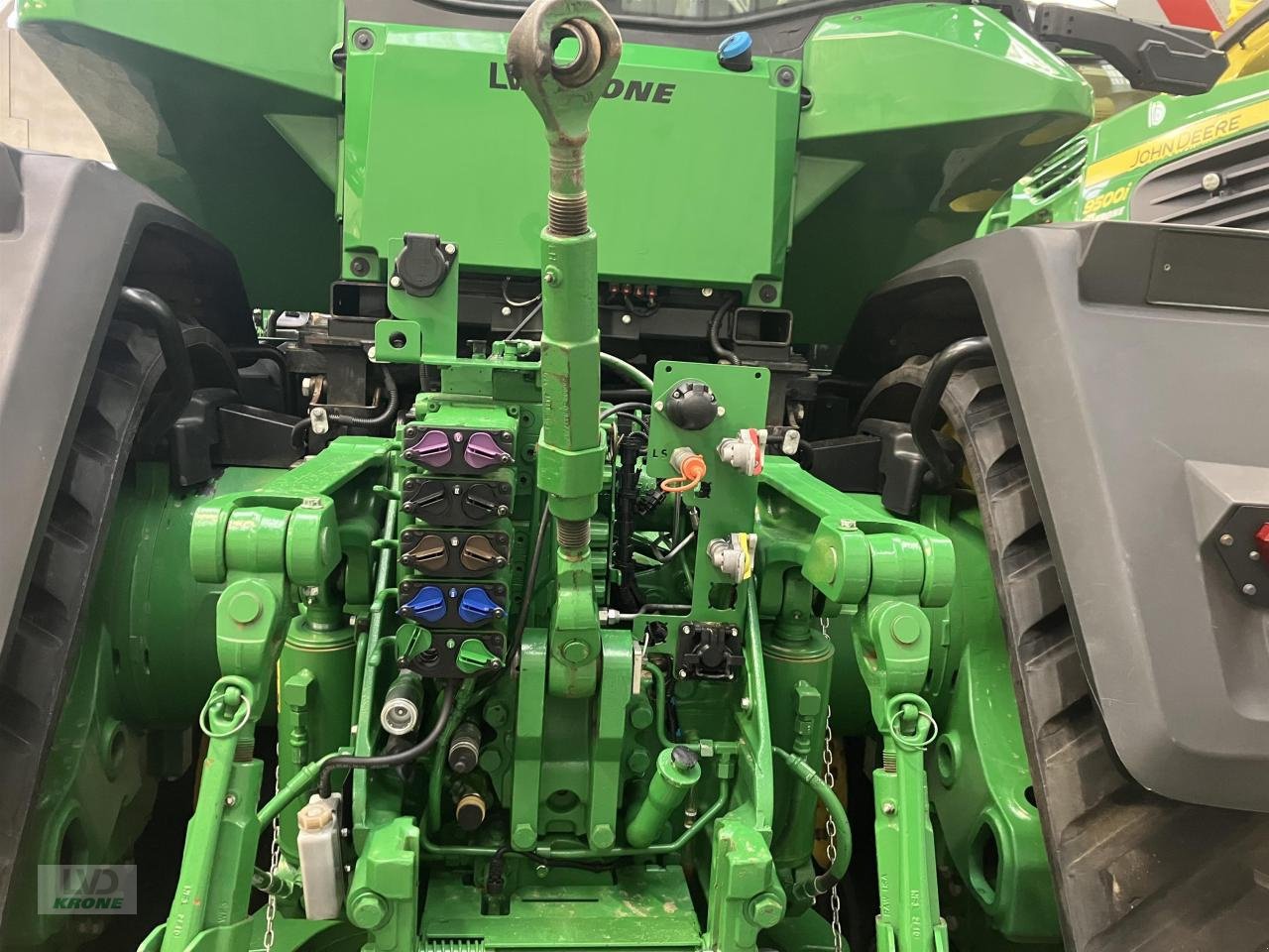 Traktor Türe ait John Deere 8RX 410, Gebrauchtmaschine içinde Spelle (resim 7)