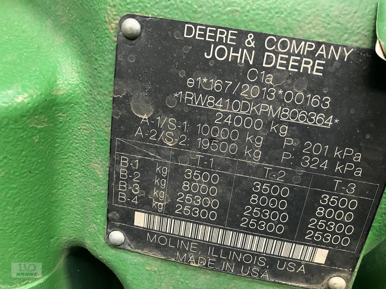 Traktor tipa John Deere 8RX 410, Gebrauchtmaschine u Spelle (Slika 18)