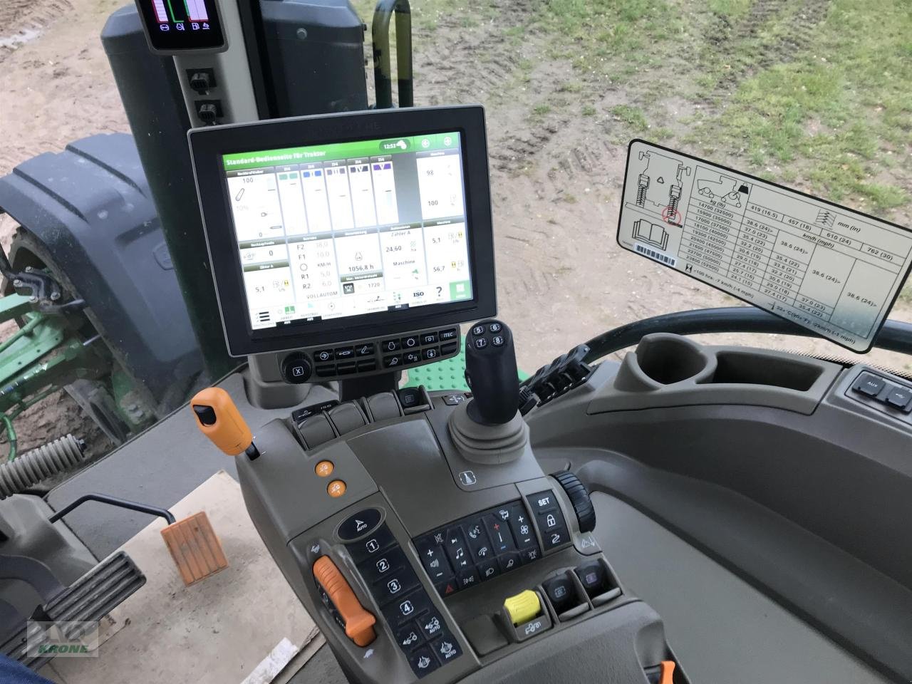 Traktor του τύπου John Deere 8RX 410, Gebrauchtmaschine σε Alt-Mölln (Φωτογραφία 9)