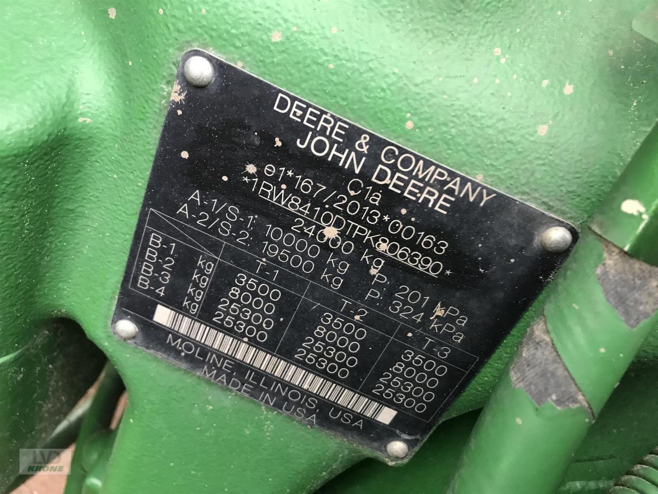 Traktor του τύπου John Deere 8RX 410, Gebrauchtmaschine σε Alt-Mölln (Φωτογραφία 15)