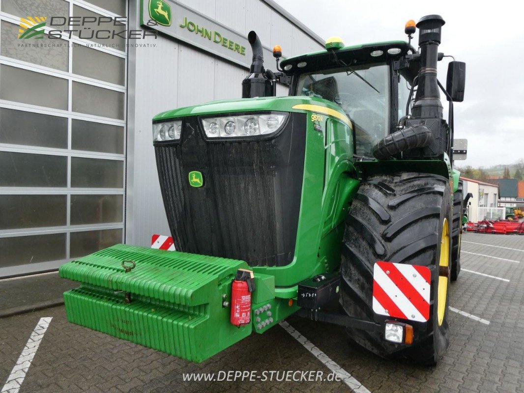 Traktor van het type John Deere 9570R AutoTrac, Gebrauchtmaschine in Lauterberg/Barbis (Foto 22)