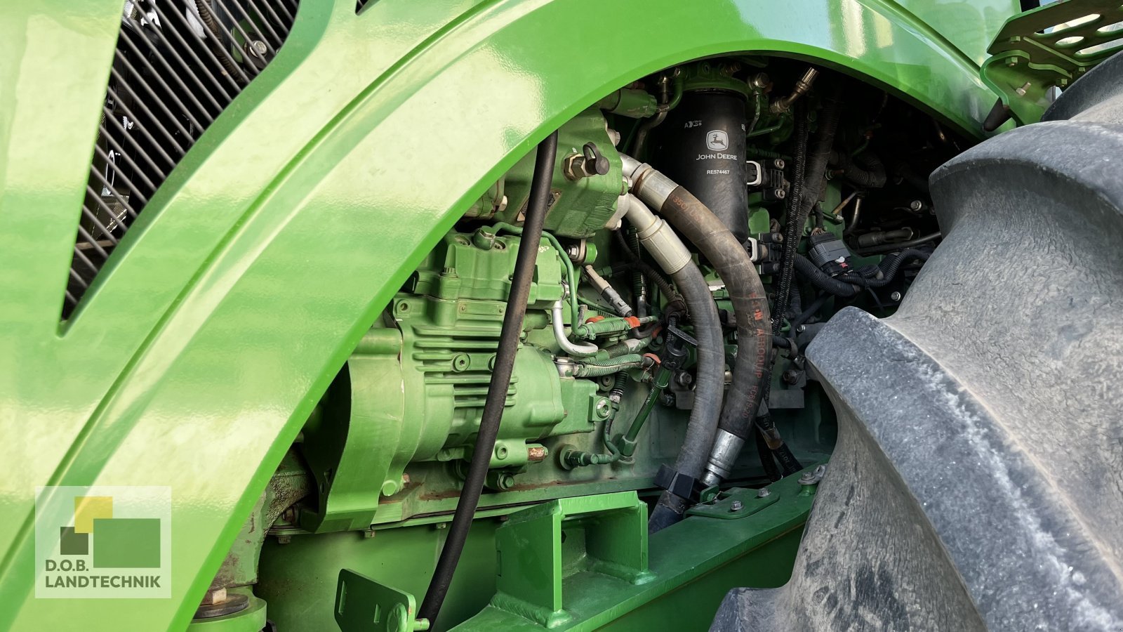 Traktor a típus John Deere 9570R, Gebrauchtmaschine ekkor: Regensburg (Kép 9)