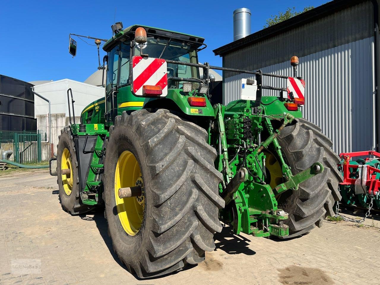 Traktor Türe ait John Deere 9630, Gebrauchtmaschine içinde Prenzlau (resim 1)