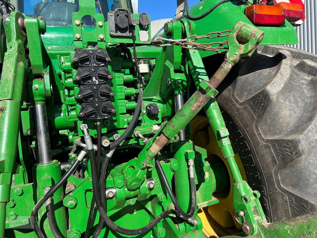 Traktor Türe ait John Deere 9630, Gebrauchtmaschine içinde Prenzlau (resim 9)