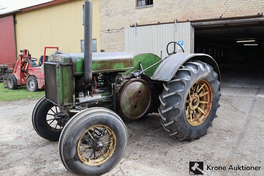 Traktor Türe ait John Deere Benzin/Petroleum (2 tanke) 2 cyl., Gebrauchtmaschine içinde Hadsund (resim 2)