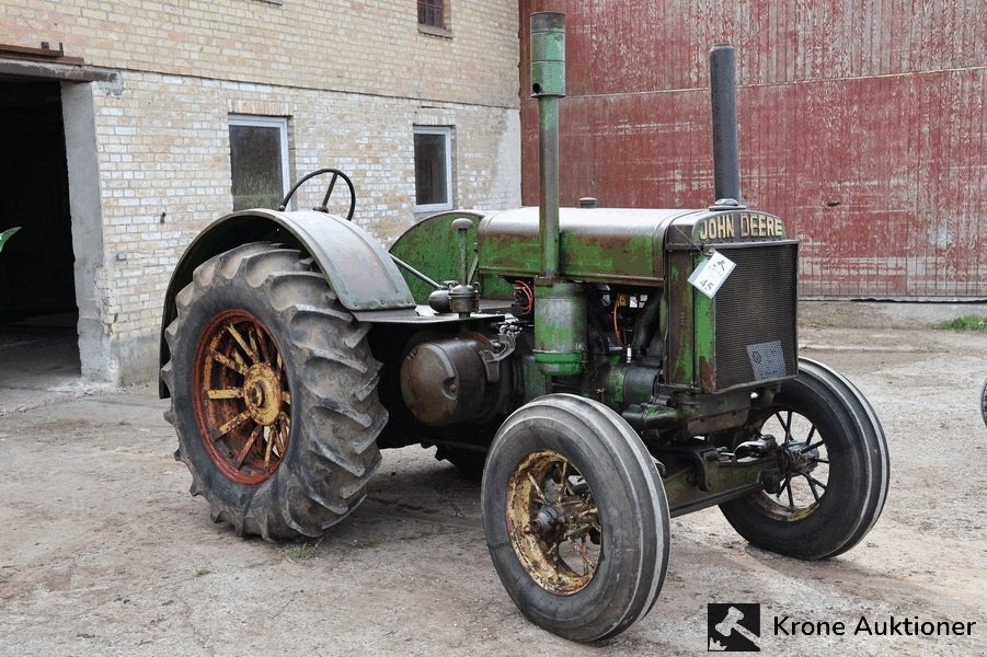 Traktor du type John Deere Benzin/Petroleum (2 tanke) 2 cyl., Gebrauchtmaschine en Hadsund (Photo 1)