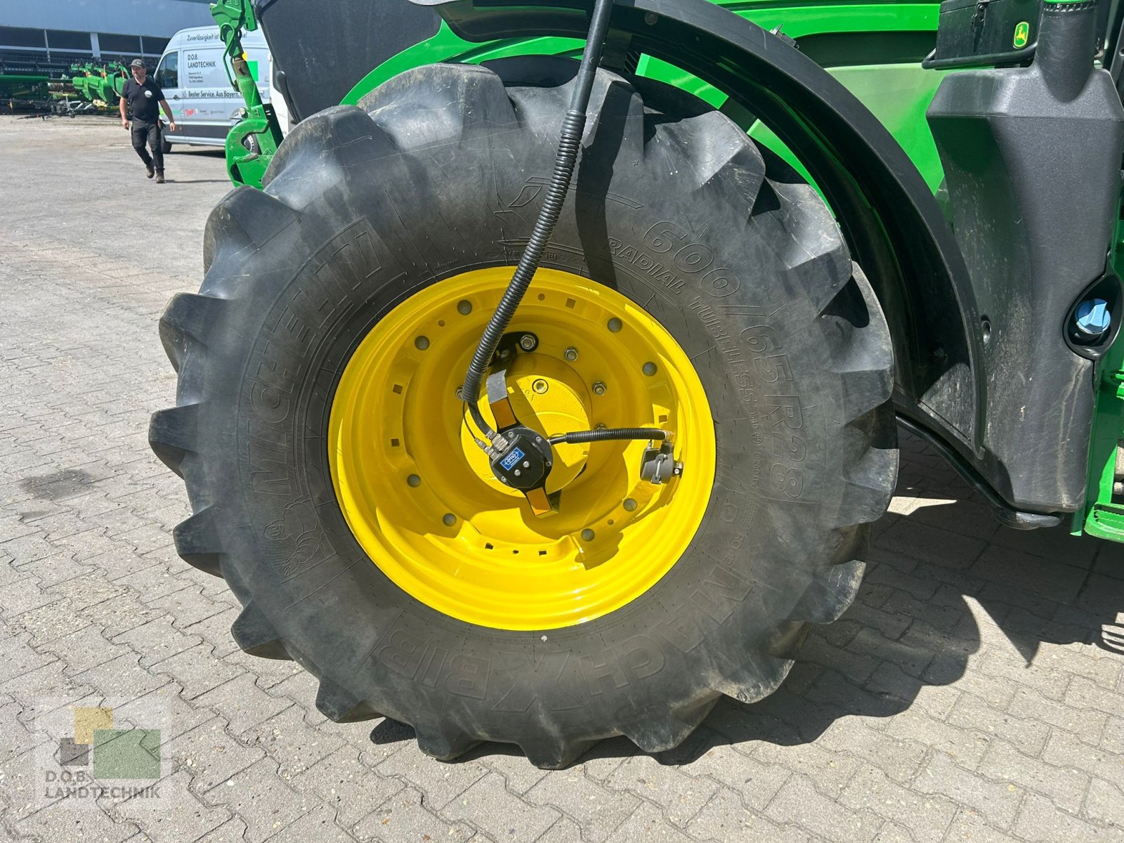 Traktor del tipo John Deere John Deere 6R185 6R 185 Garantieverlängerung bis 2026 + Reifendruckregelanalge, Gebrauchtmaschine In Regensburg (Immagine 12)