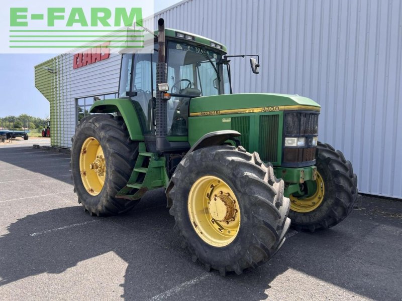 Traktor Türe ait John Deere john deere 7700, Gebrauchtmaschine içinde SAULZET (resim 1)