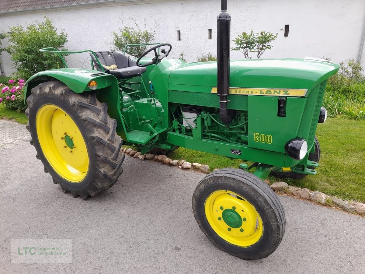 Traktor типа John Deere Lanz 500, Gebrauchtmaschine в Eggendorf (Фотография 2)