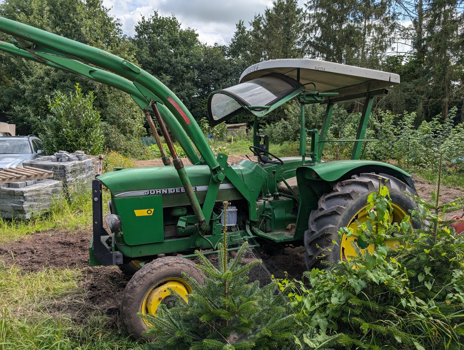 Traktor van het type John Deere LANZ 700, Gebrauchtmaschine in Uelzen (Foto 2)