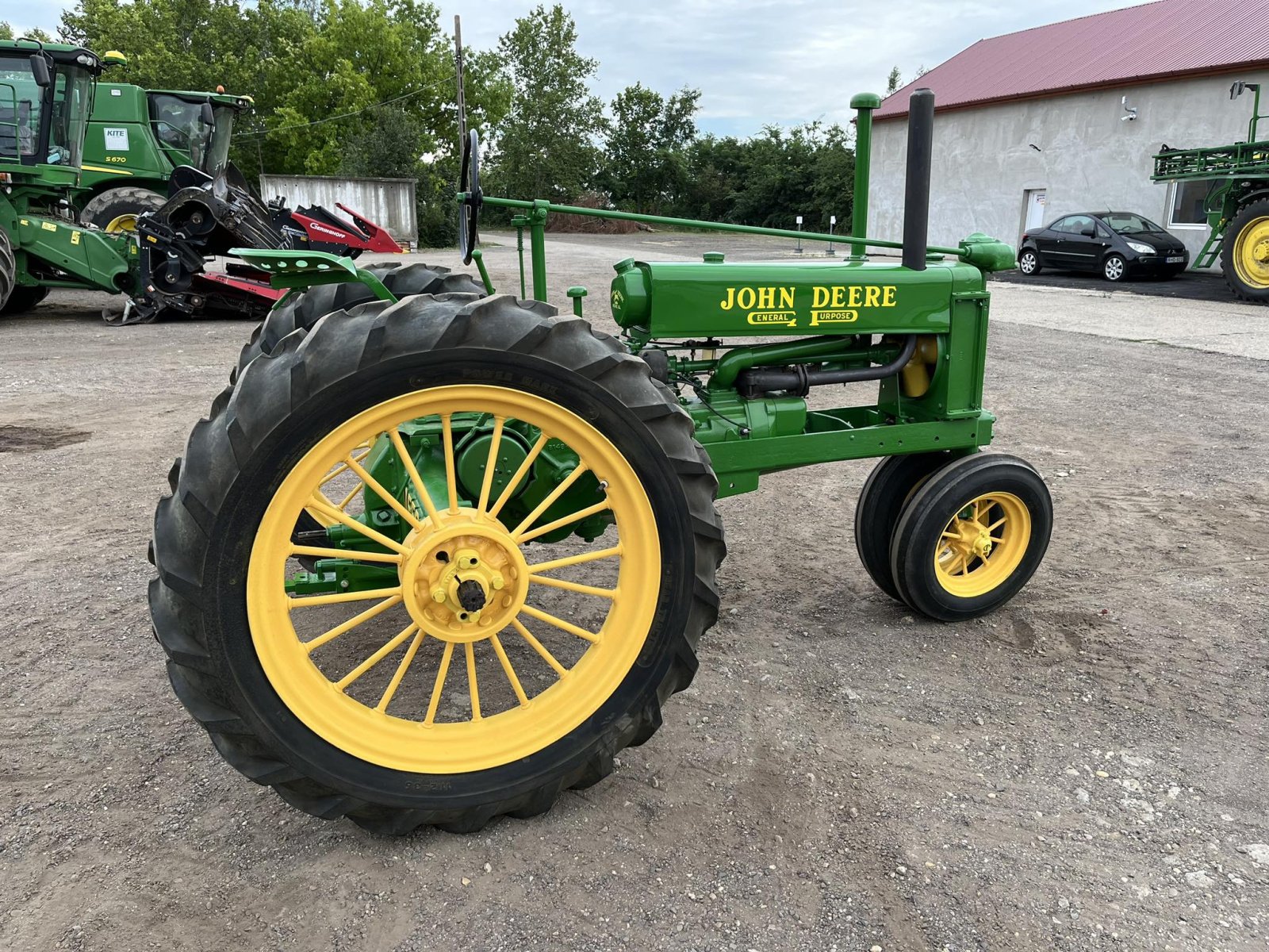 Traktor a típus John Deere Model B, Gebrauchtmaschine ekkor: Törökszentmiklós (Kép 7)