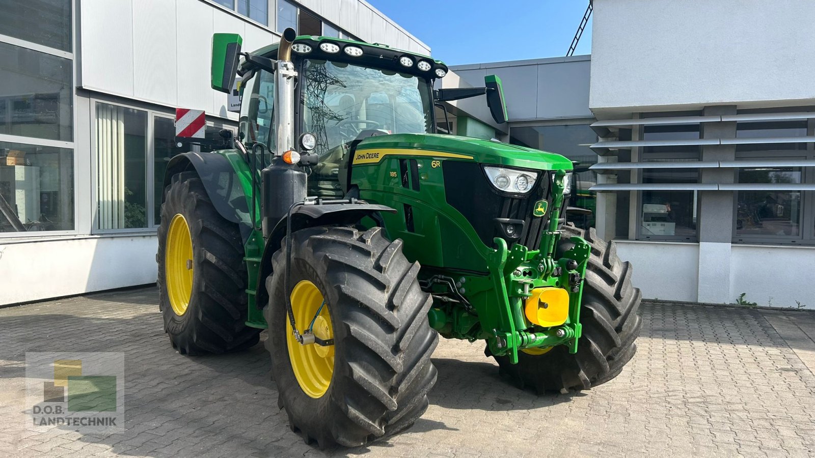 Traktor Türe ait John Deere ohn Deere 6R185 6R 185 Garantieverlängerung bis 2026 + Reifendruckregelanlage, Gebrauchtmaschine içinde Regensburg (resim 1)