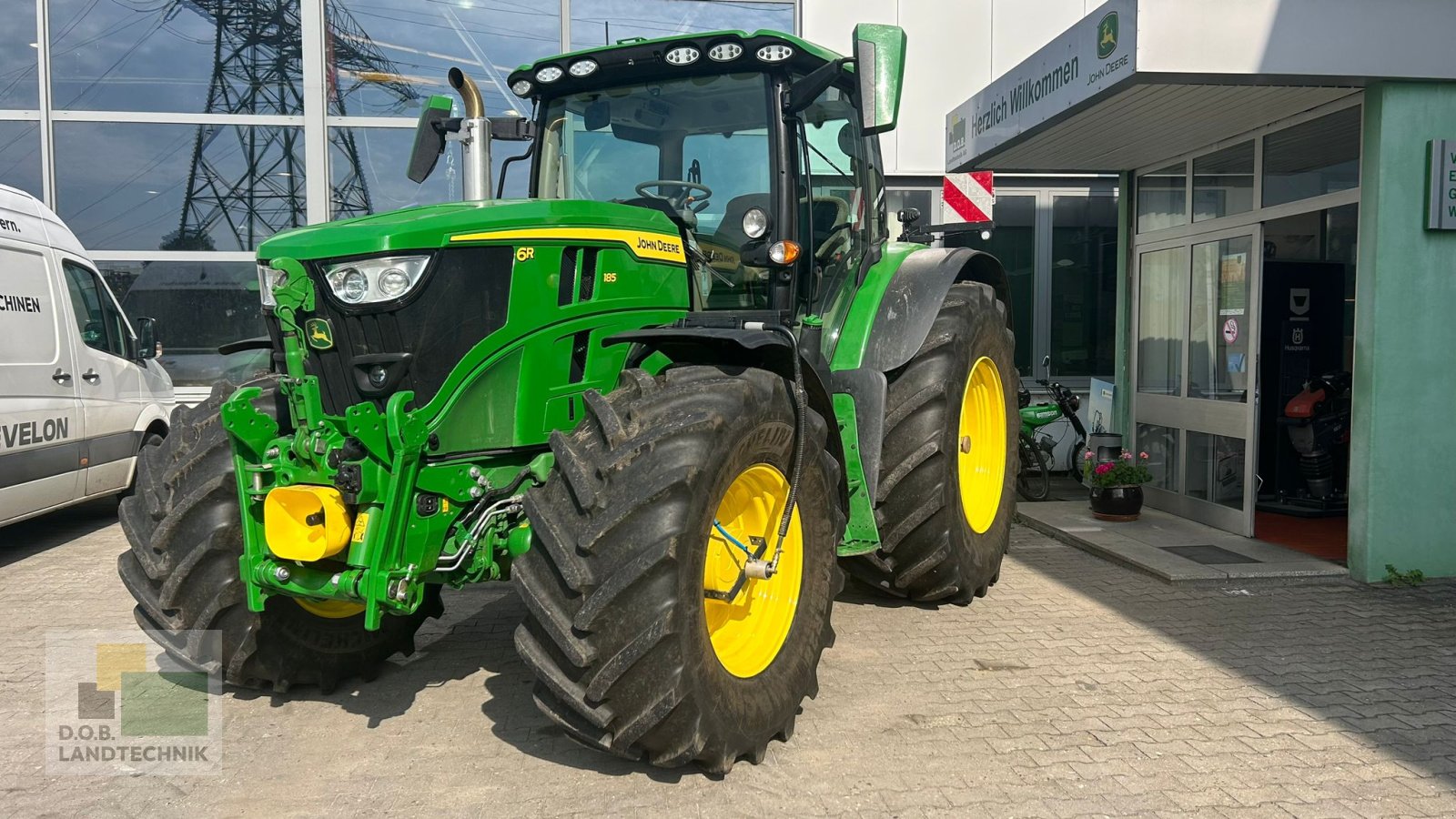 Traktor typu John Deere ohn Deere 6R185 6R 185 Garantieverlängerung bis 2026 + Reifendruckregelanlage, Gebrauchtmaschine w Regensburg (Zdjęcie 11)