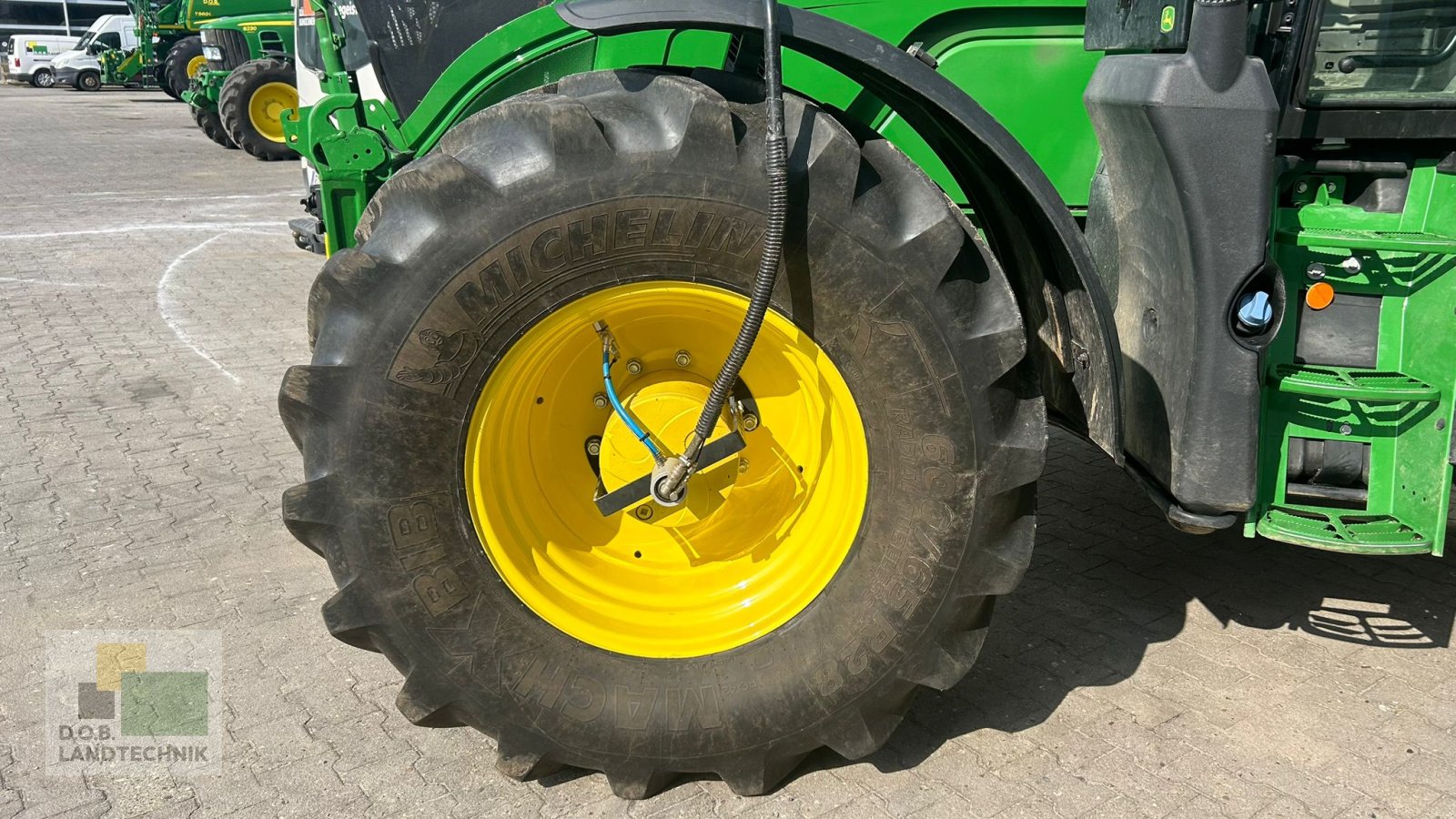 Traktor van het type John Deere ohn Deere 6R185 6R 185 Garantieverlängerung bis 2026 + Reifendruckregelanlage, Gebrauchtmaschine in Regensburg (Foto 13)