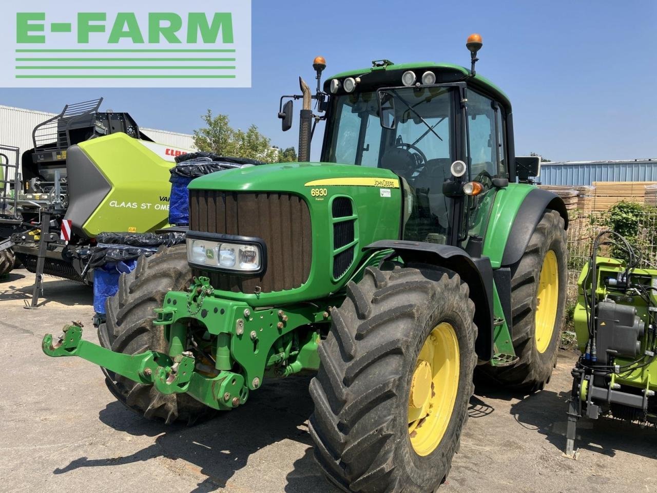 Traktor типа John Deere tracteur 6930 prenium, Gebrauchtmaschine в BLENDECQUES (Фотография 3)