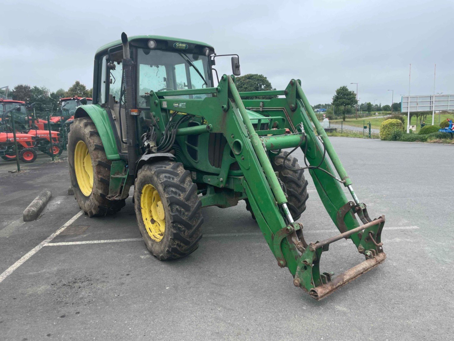 Traktor a típus John Deere Tracteur agricole 6230 . John Deere, Gebrauchtmaschine ekkor: SAINT CLAIR SUR ELLE (Kép 2)