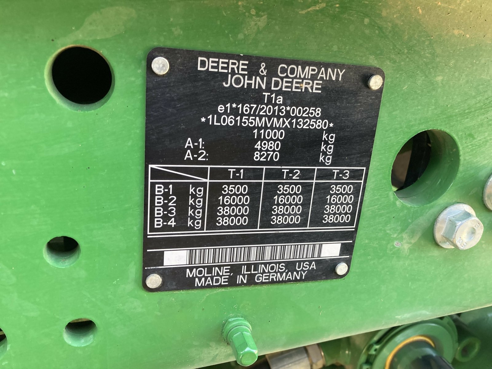 Traktor del tipo John Deere TRACTEUR JOHN DEERE 6155 M, Gebrauchtmaschine en NOGENT (Imagen 11)