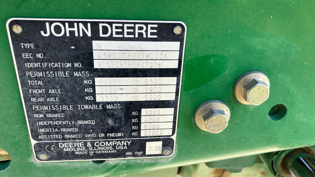 Traktor du type John Deere TRACTEUR, Gebrauchtmaschine en SAINT ANDIOL (Photo 9)