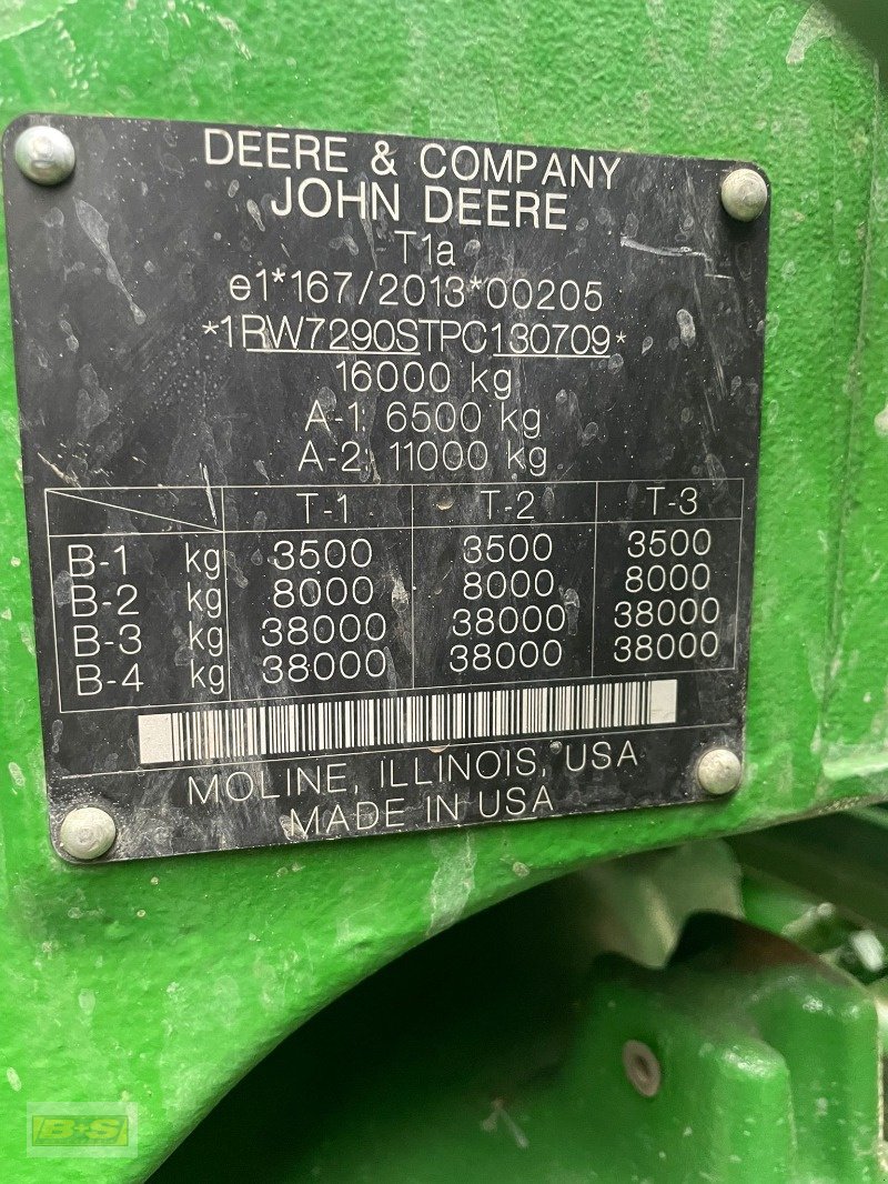 Traktor za tip John Deere TRAKTOR 7R 290, Neumaschine u Neustadt Dosse (Slika 12)