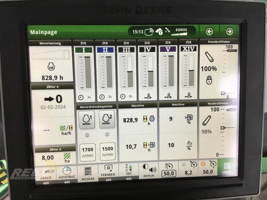 Traktor del tipo John Deere TRAKTOR 7R330, Gebrauchtmaschine en Albersdorf (Imagen 14)