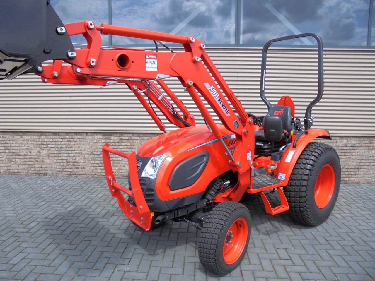 Traktor del tipo Kioti ck 2630 hst, Neumaschine en Houten (Imagen 8)