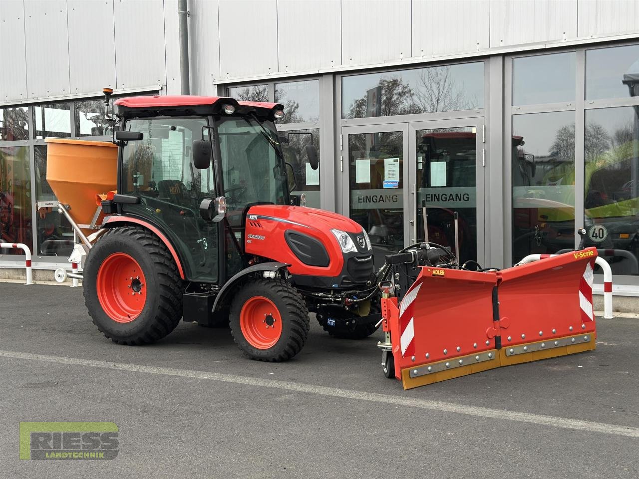 Traktor del tipo Kioti CK 5030 HSt Kabine Winterpaket, Gebrauchtmaschine In Homberg/Ohm - Maulbach (Immagine 2)