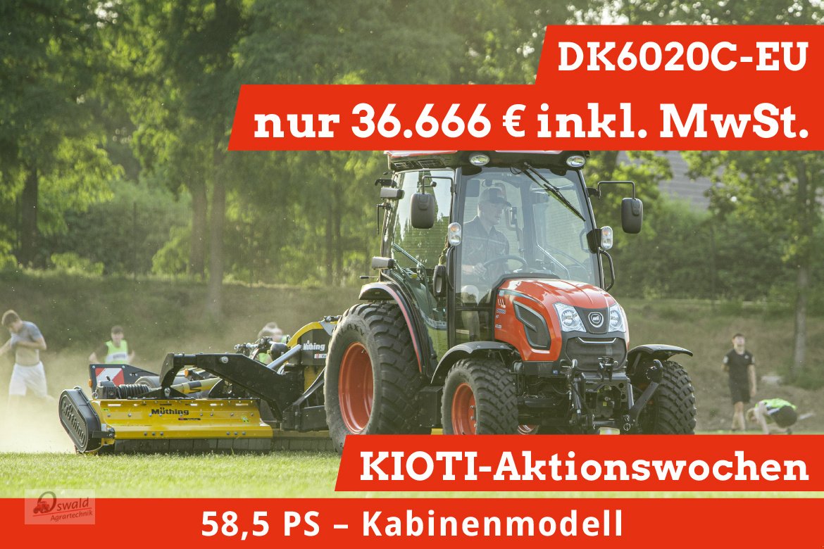 Traktor типа Kioti DK 5020 C, Neumaschine в Regen (Фотография 4)