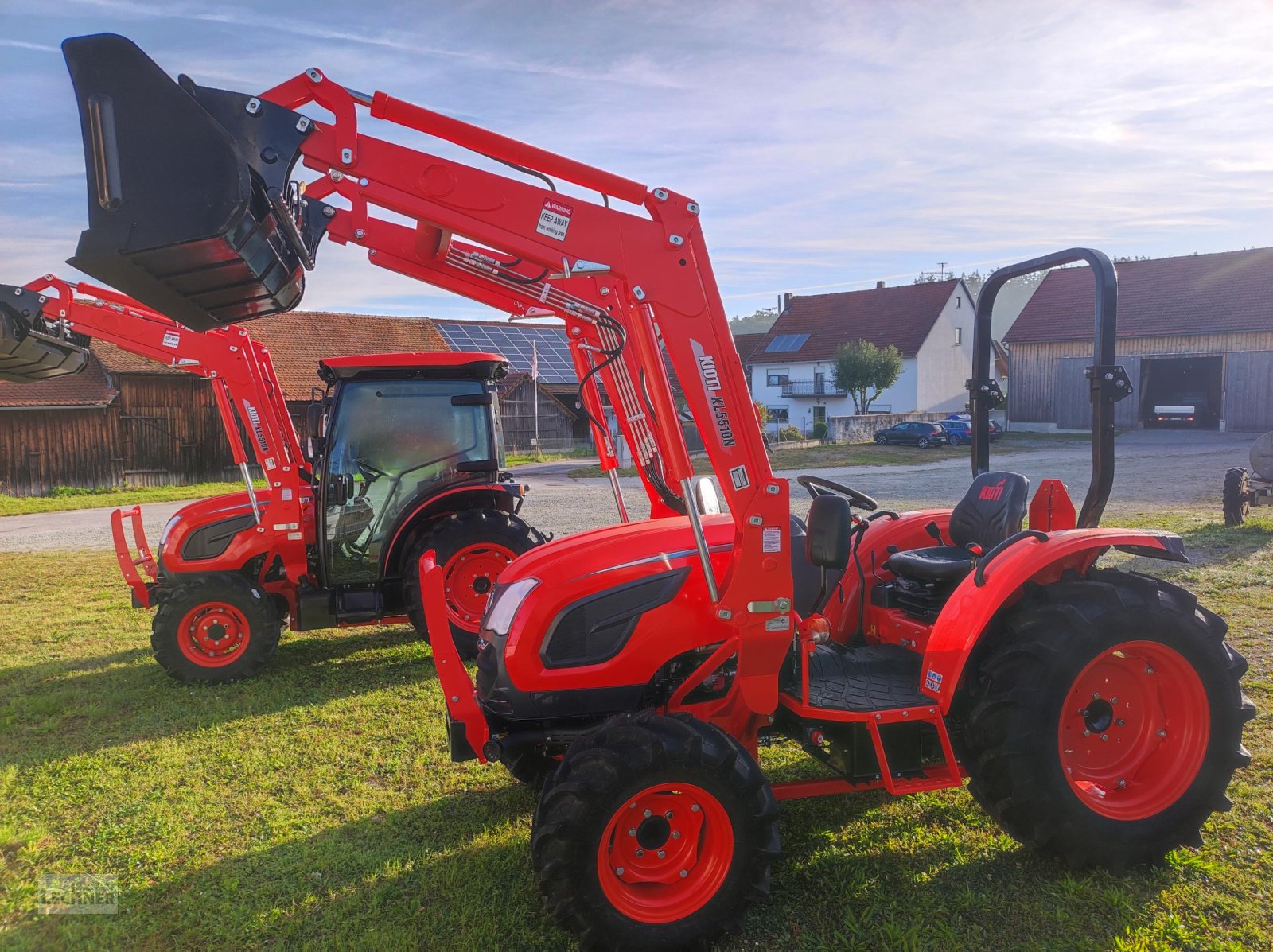 Traktor a típus Kioti DK4520HS-EU mit Frontlader, Neumaschine ekkor: Bad Abbach-Dünzling (Kép 10)