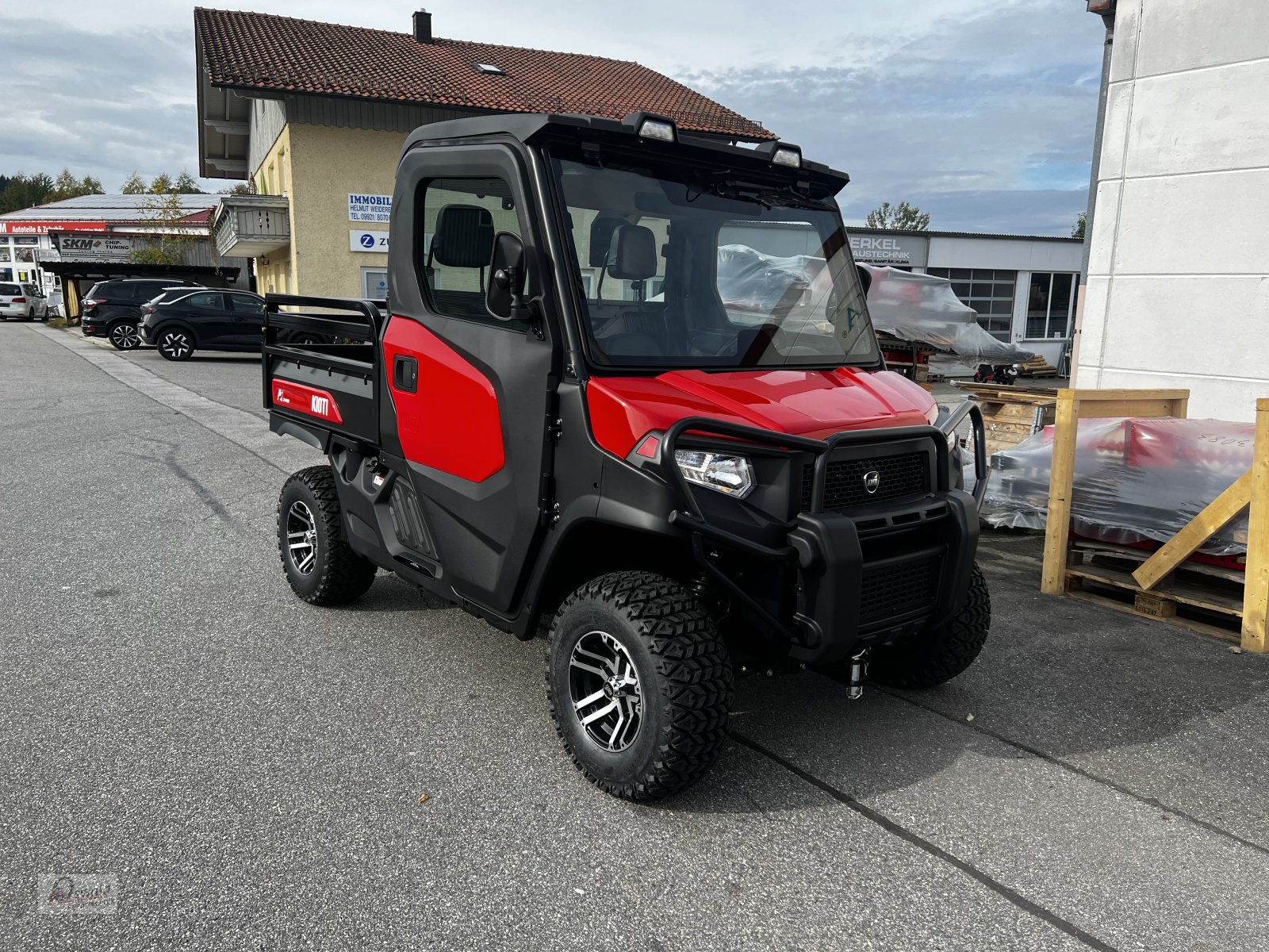 Traktor typu Kioti K9 Werkskabine, Neumaschine v Regen (Obrázek 2)