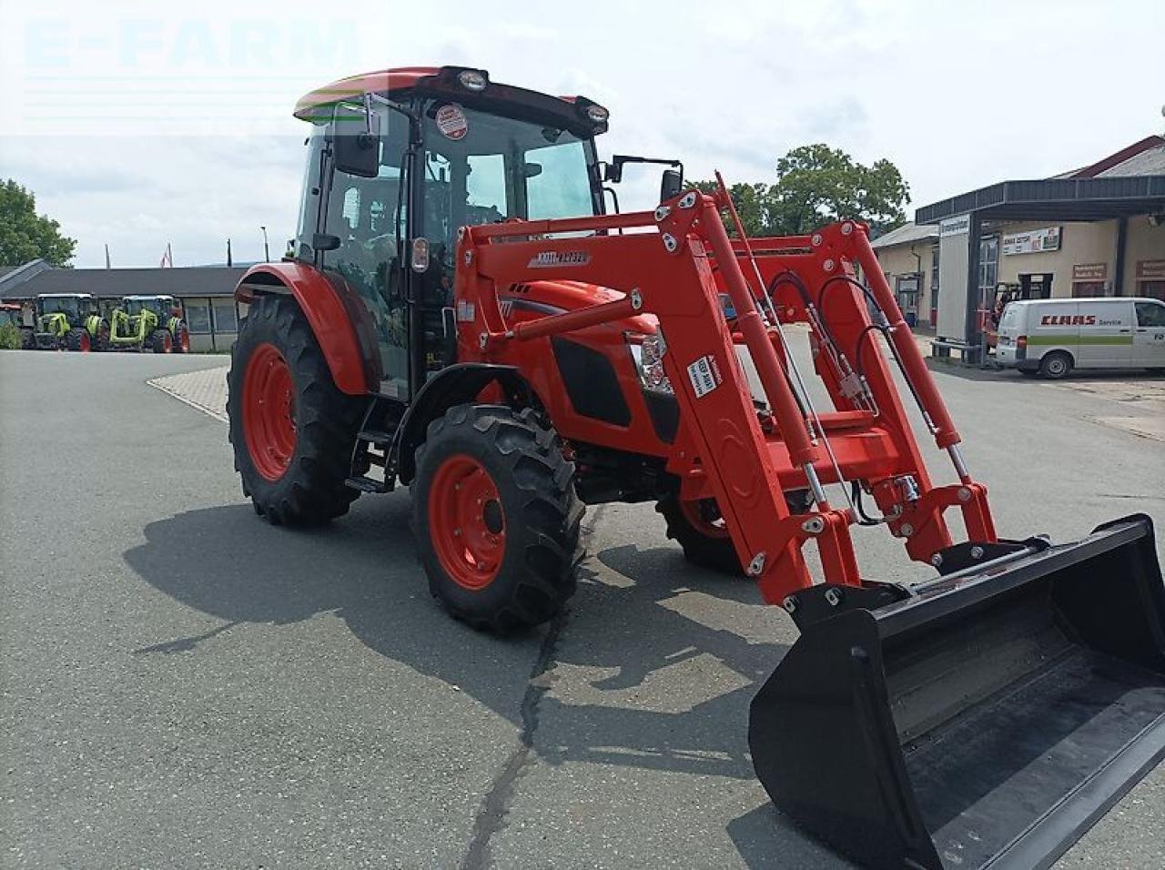 Traktor типа Kioti rx 7330, Gebrauchtmaschine в LÖSSNITZ (Фотография 4)