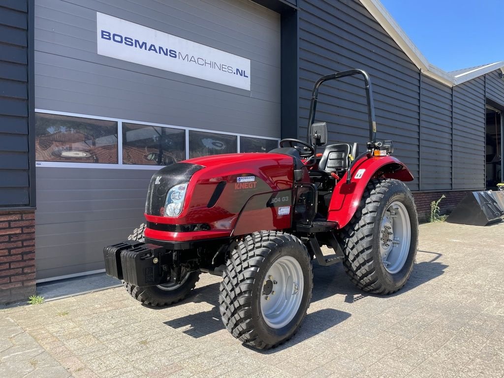 Traktor des Typs Knegt 504 50 PK compact tractor NIEUW optie galaxy garden pro banden, Neumaschine in Neer (Bild 4)