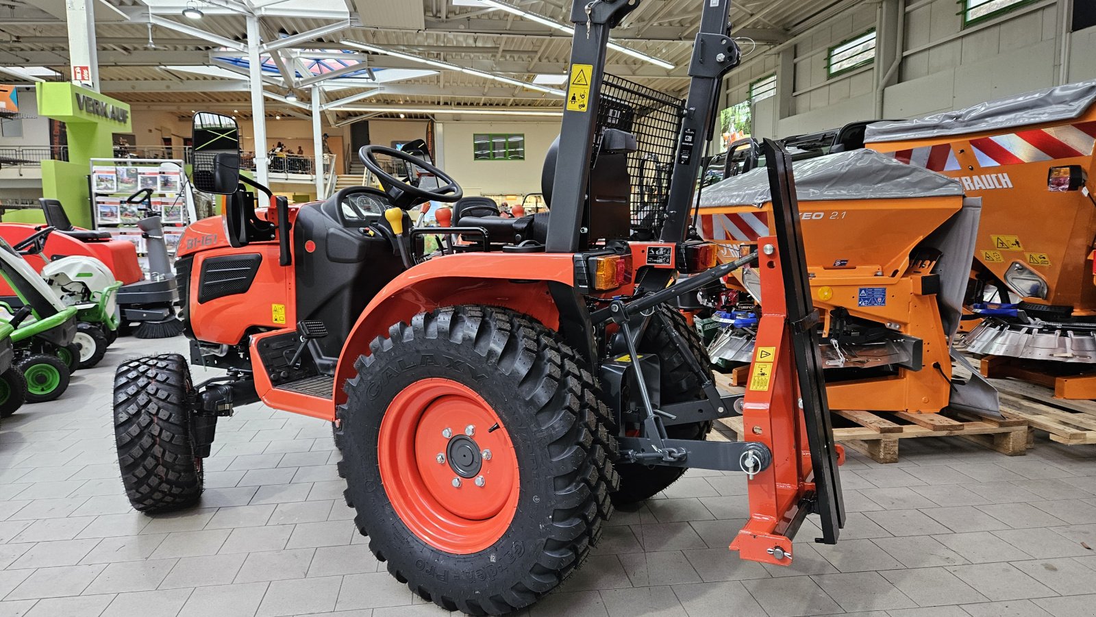 Traktor typu Kubota B1-161 Allrad, Neumaschine v Olpe (Obrázek 13)