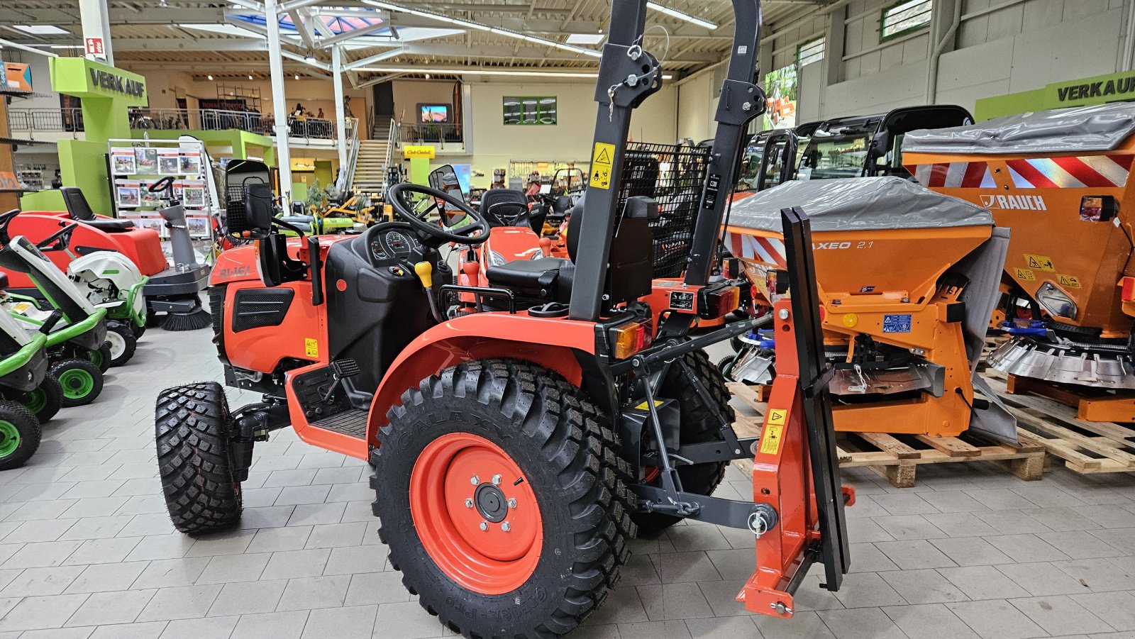 Traktor a típus Kubota B1-161 Allrad, Neumaschine ekkor: Olpe (Kép 14)