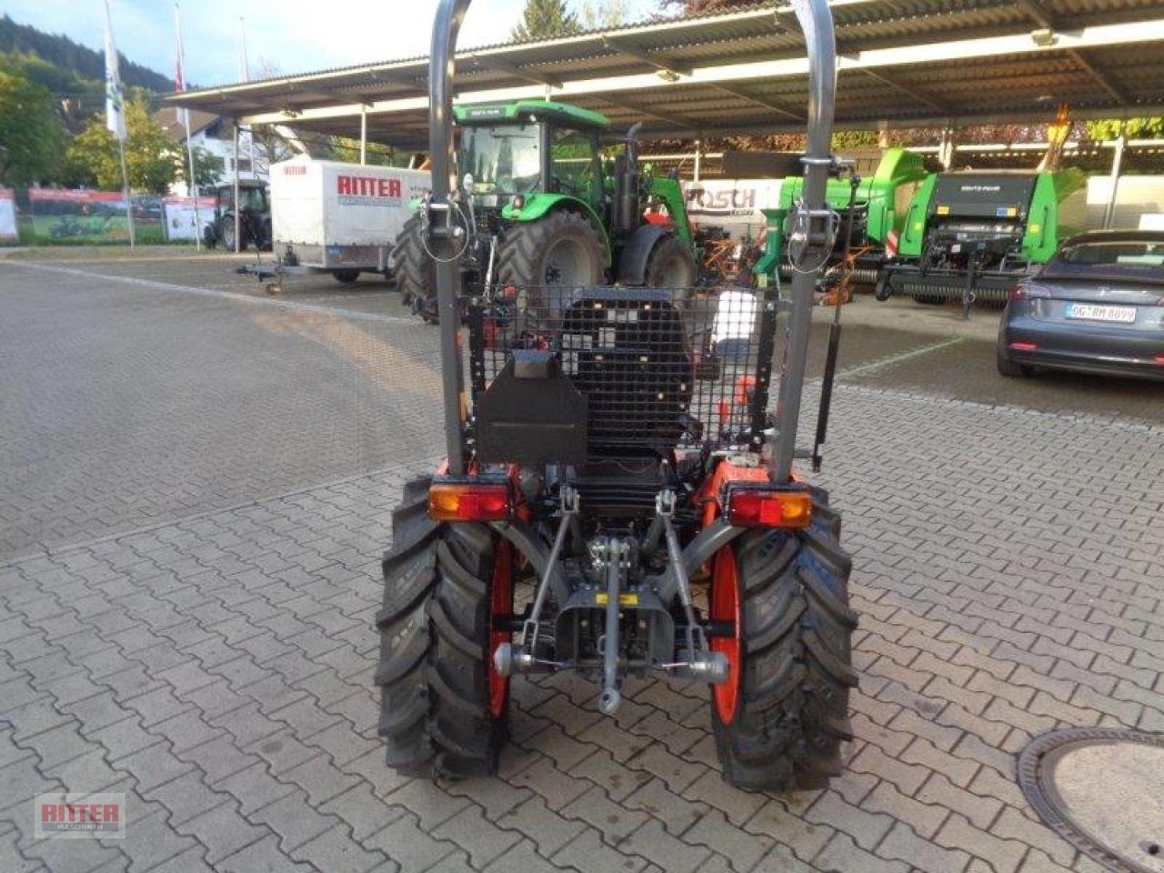 Traktor del tipo Kubota B1 181, Neumaschine en Zell a. H. (Imagen 4)